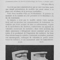 0161 - Page 156 - Travaux originaux. Un cas d’orthodontie par R. Wallis -Davy