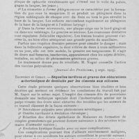 0168 - Page 163 - Revue analytique. Nogué. — La gingivo-stomatite des nouveau-nés (Journal des Praticiens, 5 sept. 1925) / Truffert et Gelly. — Séquelles tardives et graves des obturations achorizoïques de dentinite par les ciments aux silicates (Revue Odontologique, avril 1925)