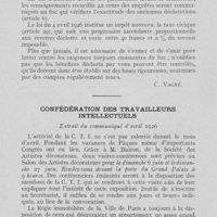 0439 - Page 424 - Intérêts professionnels. La loi de finances du 4 avril 1926 / Confédération des travailleurs intellectuels