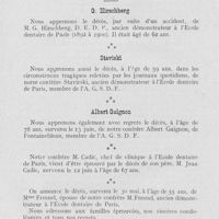 0513 - Page 498 - Nécrologie. M. G. Hirschberg, Staviski, Albert Gaignon, Mme Fresnel