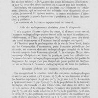 0599 - Page 582 - Revue des revues. Importance de l’examen radiographique dentaire par Alonzo Milton Nodine. Première partie. Exposé des conditions dentaires du radiogramme / Aide des radiogrammes dentaires pour le diagnostic / Résultats globaux des examens radiographiques