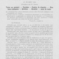 0635 - Page 618 - Jurisprudence professionnelle. Tribunal civil de la Seine (5e chambre). 26 décembre 1925
