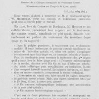 0723 - Page 706 - Travaux originaux. Indice de désinfection des 4os par une méthode chimique par Chactas Hulin