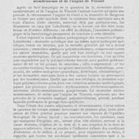 0731 - Page 714 - Revue analytique. Coriat. — De la doctrine dentaire de la stomatite ulcéro-membraneuse et de l’angine de Vincent. (Thèse de Paris, 1925)