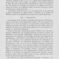 0760 - Page 743 - Réunions et congrès. Congrès de Lyon - Association française pour l’avancement des sciences - Section d’odontologie. 26-31 juillet 1926. Banquet / Exposition