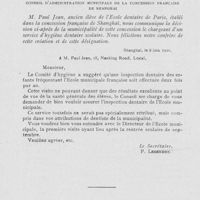 0777 - Page 760 - Hygiène. Service d’hygiène dentaire à Shanghai