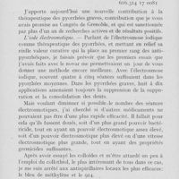 0093 - Page 92 - Travaux originaux. Le novarsénobenzol électrosmotique dans les polyarthrites graves par Louis C. Barail