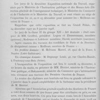0073 - Page 64 - Intérêts professionnels. 2e exposition nationale du travail« les meilleurs ouvriers de France »