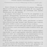 0090 - Page 81 - Travaux originaux. Purpura hémorragique par le Dr Leblan