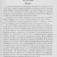 0136 - Page 127 - Chronique professionnelle. Amicale des dentistes des armées de terre et de mer