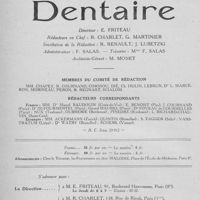 0415 - Page sans numérotation - [Page de titre] (La presse dentaire)