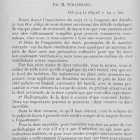 0547 - Page 526 - Semaine odontologique. La couronne jacket par M. Schatzmann