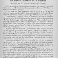 0570 - Page 549 - Intérêts professionnels. Aide confraternelle aux dentistes français,et belges victimes de la guerre