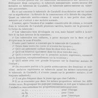 0635 - Page 492 - Revue analytique. G. Izard. — Modifications de l'arcade dentaire chez l'homme au cours de la croissance (La revue de stomatologie, 1926) / Odio de Granda. — Les tubercules surnuméraires des molaires, leurs variétés et leur signification. (Presse médicale, 20 août 1927)
