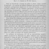 0749 - Page 606 - Revue des revues. L'emploi du platre de paris et de substances associées pour les moulages dentaires par C. S. Gibson et W. H. Sodeau