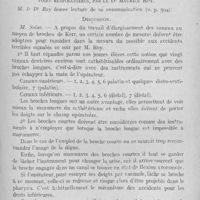 0770 - Page 627 - Sociétés scientifiques. Société d'odontologie de Paris. Séance du 5 juin 1928. A propos des diagnostics radiographiques, par le Dr Roy / Sociétés scientifiques. Société d'odontologie de Paris. Séance du 5 juin 1928. A propos des diagnostics radiographiques, par le Dr Roy / Réflexions à propos d'un cas de broche de Kerr dans les voies respiratoires, par le Dr Maurice Roy