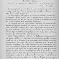 0795 - Page 652 - Travaux originaux. Compte rendu d'un voyage en Europe centrale visite de la clinique dentaire de l'université de Vienne par Robert Charlet