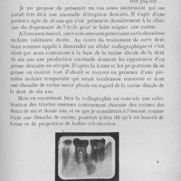 0800 - Page 657 - Travaux originaux. Présentation d'une anomalie dentaire par Mlle Dupuis