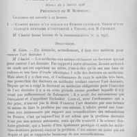 0816 - Page 673 - Sociétés scientifiques. Société d'odontologie de Paris. Séance du 3 juillet 1928. Compte rendu d'un voyage en Europe centrale. Visite d'une clinique dentaire d'université a Vienne, par M. Charlet