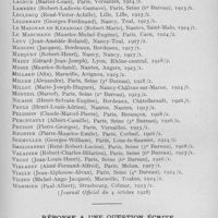0850 - Page 707 - Intérêts professionnels. Service de santé. Brevet de préparation militaire supérieure en 1928 / Réponse à une question écrite