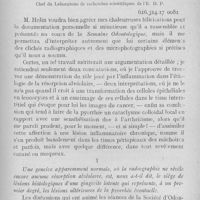 0866 - Page 723 - Travaux originaux. A propos de la communication de M. Hulinsur les aspects histologiques de la pyorrhée par le Dr Delater