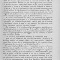 0110 - Page 109 - Revue des revues. Les tractus morts de la dentine par E. W. Fish / Dents d'Hutchinson par Hans H. Reese. (Dental Cosmos, novembre 1928)
