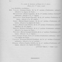 0317 - Page 308 - Bulletin de l'Association Générale Syndicale des Dentistes de France. Nomination de dentistes militaires
