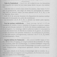 0412 - Page 403 - Nouvelles. Pour les inondés du Midi / Carte du Combattant / Pour les ancien combattants / Congrès médical du Certenaire / Mariages