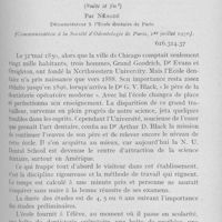 0574 - Page 559 - Travaux originaux. Northwestern University Dental School of Chicago par Néagoé (Suite et fin)