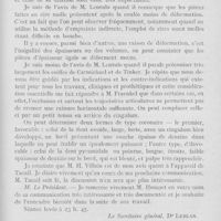 0926 - Page 907 - Sociétés scientifiques. Société d’odontologie de Paris. Reunion du 4 novembre 1930. Etude sur les ancrages, par M. P. Housset / Sociétés scientifiques. Société d’odontologie de Paris. Séance du 2 décembre 1930
