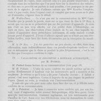 0057 - Page 52 - Sociétés scientifiques. Société d'odontologie de Paris. Réunion du 6 décembre 1932. IIPrésentation de radiographies extra-buccales et occusales, par Mme Caen-Kanéko / Canalomètre et pivotmètre à repérage automatique, par M. Puthod / Incidents de la pratique journalière