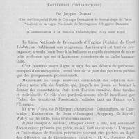 0105 - Page 96 - Travaux originaux. Les visiteuses d’hygiène dentaire par Jacques Guinat