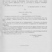 0130 - Page 121 - Sociétés scientifiques. Société d'odontologie de Paris. Réunion du 10 janvier 1933. Incidents de la Pratique journalière / Séance du 7 février 1933