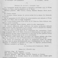 0148 - Page 139 - Bulletin de l'Association Générale Syndicale des Dentistes de France. Commission fiscale intersyndicale. Réunion du 30 octobre 1932 / Réunion du mercredi 9 novembre 1932 / Séance du 7 décembre 1932