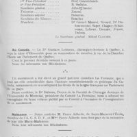 0159 - Page 151 - Nouvelles. Société Odontologique de France / Au Canada / Naissance / A Pâques en Italie