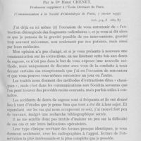 0173 - Page 165 - Travaux originaux. Dents de sagesse et extractions par le Dr Henri Chenet