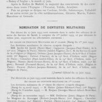 0600 - Page 580 - Bulletin de l'Association Générale Syndicale des Dentistes de France. Rallye Paris-Madrid, organisé par L’automobile club dentaire de France / Nomination de dentistes militaires