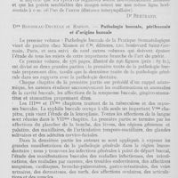 0806 - Page 784 - Bibliographie. J. -V. Reckow. — Rôntgenstéreoscopie und Zahnheilkunde. (Georges Thieme, Leipzig) / Drs Rousseau-Decelle et Raison. — Pathologie buccale, péribuccale et d’origine buccale