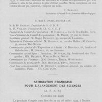 0045 - Page 40 - Réunions et congrès. La semaine odontologique. Paris — 31 mars - 7 avril 1935 / Association française pour l'avancement des sciences (Congrès de 1935)