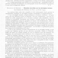 0809 - Page 788 - Revue analytique. Melchior. — Revue des ostéites chroniques d’origine dentaire. (Congrès International de Stomatologie, Bologne, Italie, avril 1935) / Baudouin et DeParis. — Données nouvelles sur les névralgies faciales. (La Semaine des Hôpitaux de Paris, 15 février 1935)