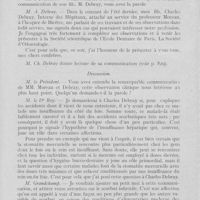 0872 - Page 851 - Societes scientifiques. Société d’odontologie de Paris. Séance du 5 novembre 1935. Allocution du président / Sur un cas degingivite scorbutique par R. Moreau, professeur Agrégé à la Faculté de Médecine de Paris et Ch. Debray