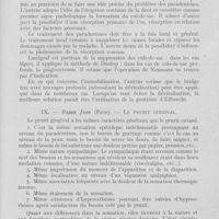 0886 - Page 865 - Réunions et congrès. Ive réunion de l'arpa internationale (Association pour les recherches sur la pyorrhée alvéolaire). Budapest, 17, 18 et 19 septembre 1935. Séances scientifiques. Landraf — Le traitement de paradentoses à la clinique stomatologie de la faculté de médecin de Budapest / Bader Jean — Le prurit gingival