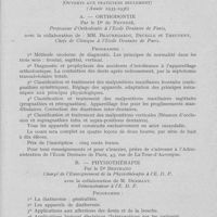 0900 - Page 879 - Nouvelles. Cours de Perfectionnement de l'école Dentaire de Paris