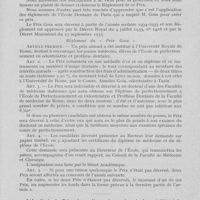 0904 - Page 883 - Nouvelles. Un beau geste : Le Prix Goïs / L'Académie de Chirurgie