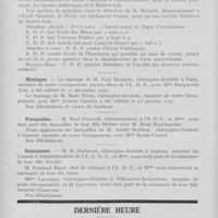 0081 - Page 80 - Nouvelles. Les Sports / Mariages / Fiançailles / Naissances / Dernière heure. M. Charles Wintergerst [Nécrologie]