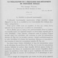 0410 - Page 407 - Travaux originaux. La réalisation de l'équilibre biomécanique en prothèse totale par Georges Villain