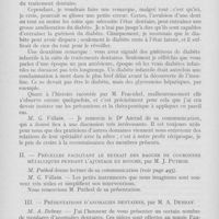 0507 - Page 504 - Sociétés scientifiques. Société d'odontologie de Paris. Séance du 1er juin 1937. Diabète et système dentaire, par le Dr Azerad / IPrécelles facilitant le retrait des bagues de couronnes métalliques pendant l'ajustage en bouche, par M. J. Puthod / IIPrésentations d'anomalies dentaires, par M. A. Debray