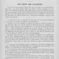 0615 - Page 612 - Varia. Les dents des aviateurs (H. Dreyfus)