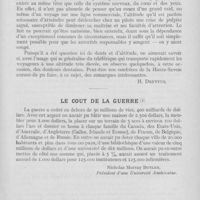 0616 - Page 613 - Varia. Les dents des aviateurs (H. Dreyfus) / Le cout de la guerre