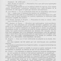 0312 - Page 307 - Sociétés scientifiques. Société de stomatologie de Paris. Séance du 21 mars 1939